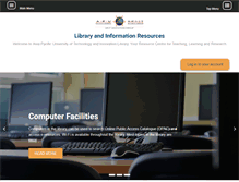 Tablet Screenshot of library.apiit.edu.my
